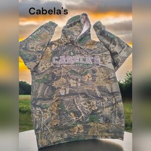 *0046 cabela's hoodie ladies women S